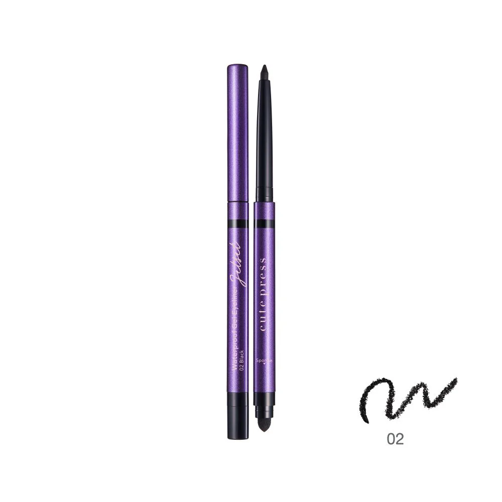 Jet Set Waterproof Gel Eyeliner-BLACK
