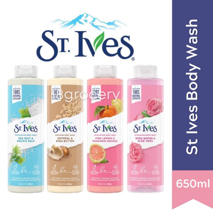 St. Ives Purifying Body Wash-650Ml