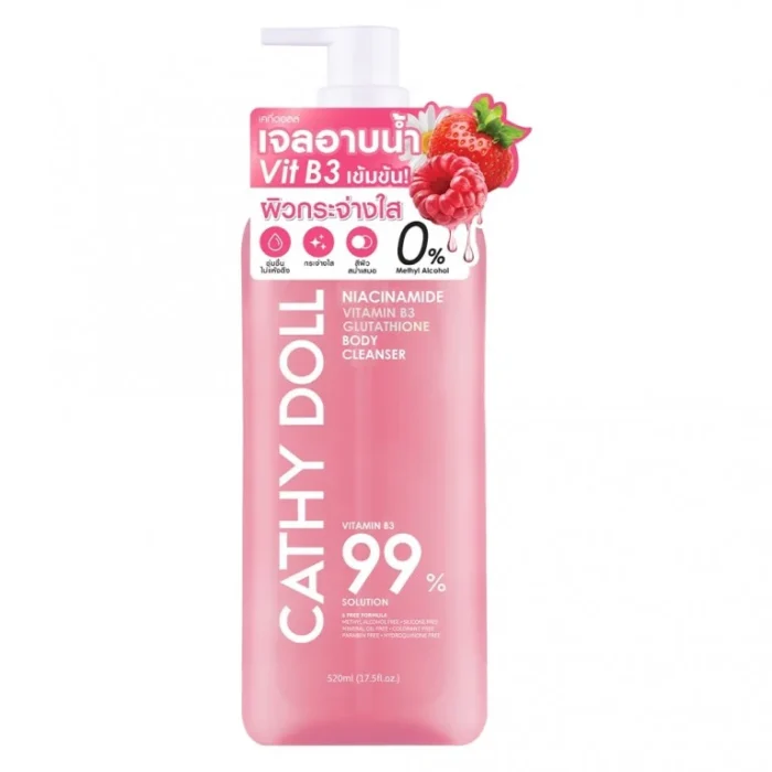 Cathy Doll Niacinamide Vitamin B3 Glutathione Body Cleanser