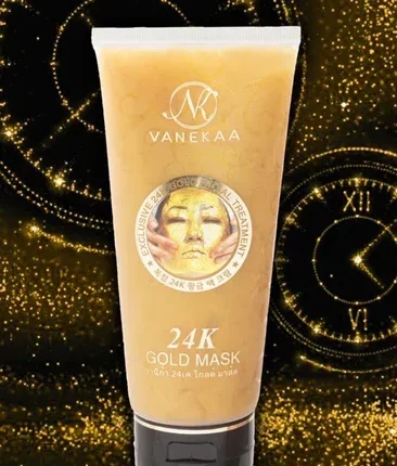 Vanekaa 24K Gold Peeling Facial Mask, 220 ml