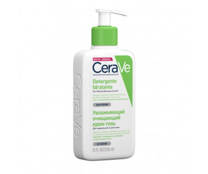CeraVe Hydrating Facial Cleanser for Normal to Dry Skin, with Hyaluronic Acid and Ceramides 236 ml