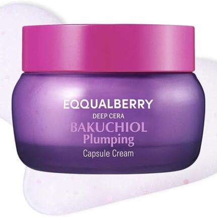 EQQUALBERRY-Deep Cera Bakuchiol Plumping Capsule Cream