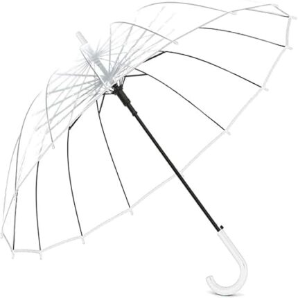 Transparent Folding Umbrellas