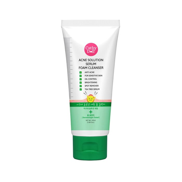 Cathy Doll Acne Solution Serum Foam Cleanser 100ml