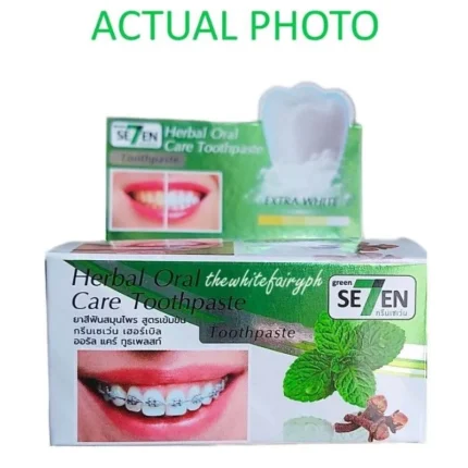 GREEN SE7EN HERBAL ORAL CARE WHITENING TOOTHPASTE