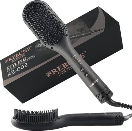 REBUNE Hot Air Styler Hair Straightener Brush