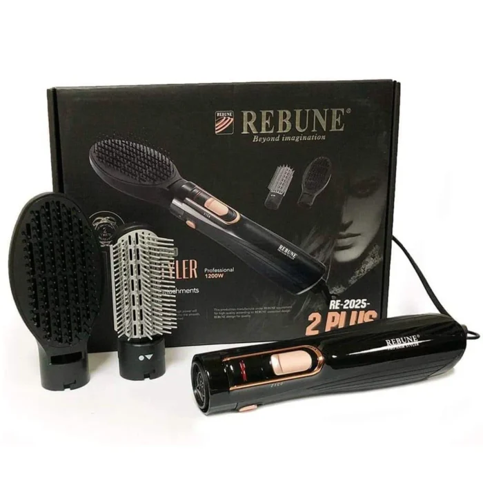 REBUNE Hair Styler with 2 Attachments RE-2025-2 Plus