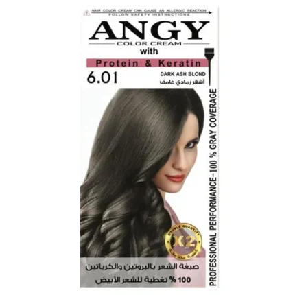 angy color cream with protein & keratin 6.01