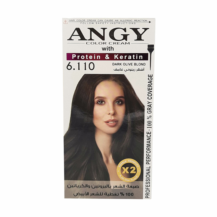 ANGY color cream Dark Olive Blonde 6.110 120ml
