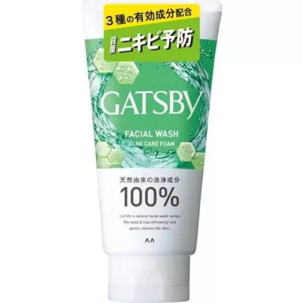 Mandom [ GATSBY Facial Wash : Medicinal Triple Care Acne Foam 130g ]