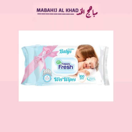 Happy Fresh Sensitive Baby Wet Wipes 100s