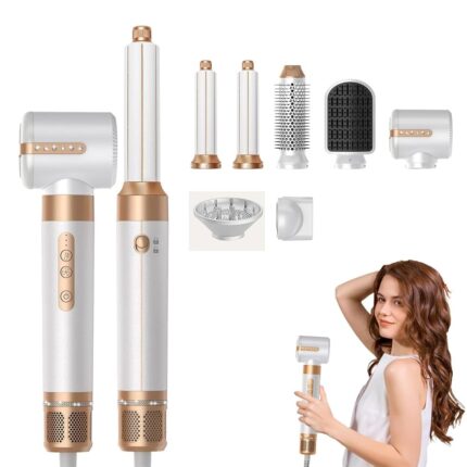 7in 1 Hair Dryer Brush, Professional Hot Air Styler