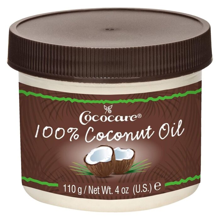 Cococare 100% Coconut Oil - All Natural Coconut Oil for Use on Skin & Hair 110g