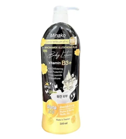 Minako Niacinamide Glutathione Plus Body Lotion - 500ml
