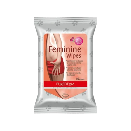 Purederm Feminine Wipes - 15 Sheets