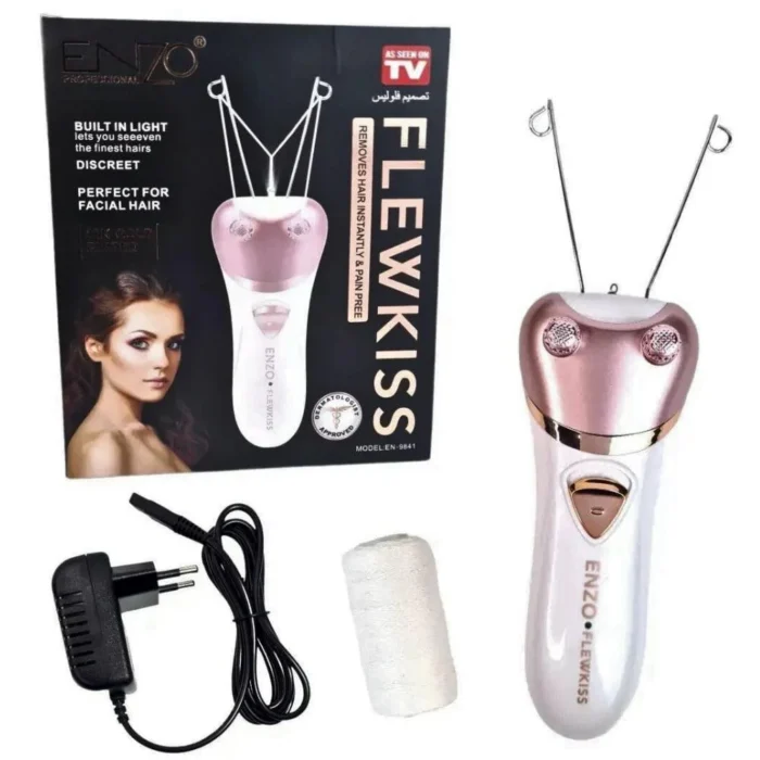 ⁦FLEWKISS REMOVES HAIR INSTANTLY&PAIN PREE⁩ - الصورة ⁦2⁩