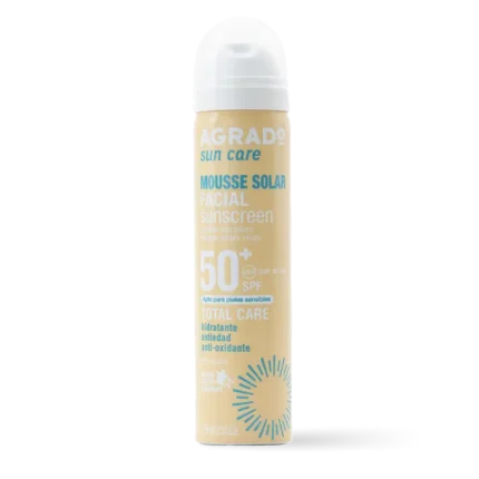 AGRADO , Solar Facial Mousse SPF50+ 75ML