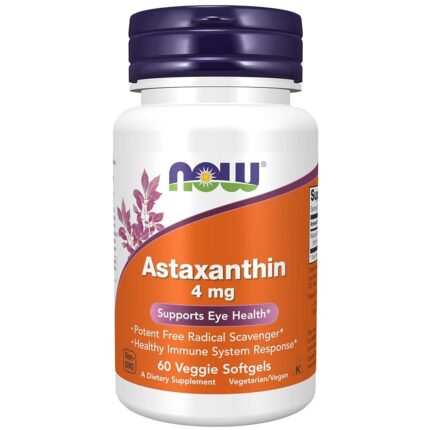 Astaxanthin 4 mg 60 Veg Softgels