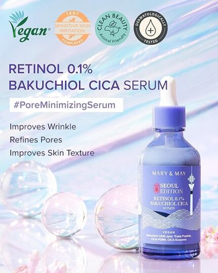 Mary&May SEOUL EDITION Retinol 0.1% Bakuchiol Cica Serum