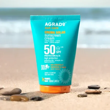 AGRADO , CREMA SOLAR SUNCREEN 50 SPF 100ML