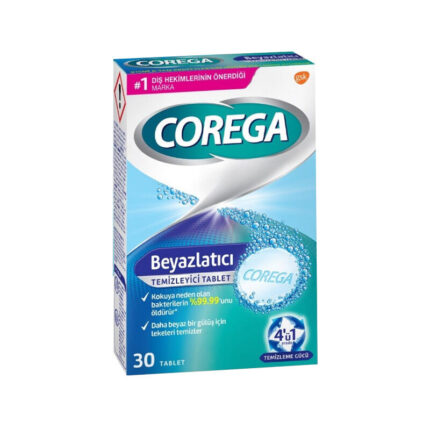 Corega denture cleanser 30 tablet