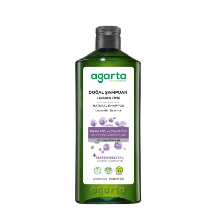 agarta , natural shampoo lavender 400ml