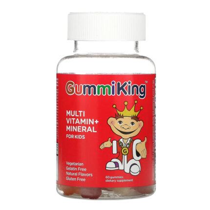 GUMMIKING , MULTI VITAMIN+ MINERAL FOR KIDS 60GUMMIES