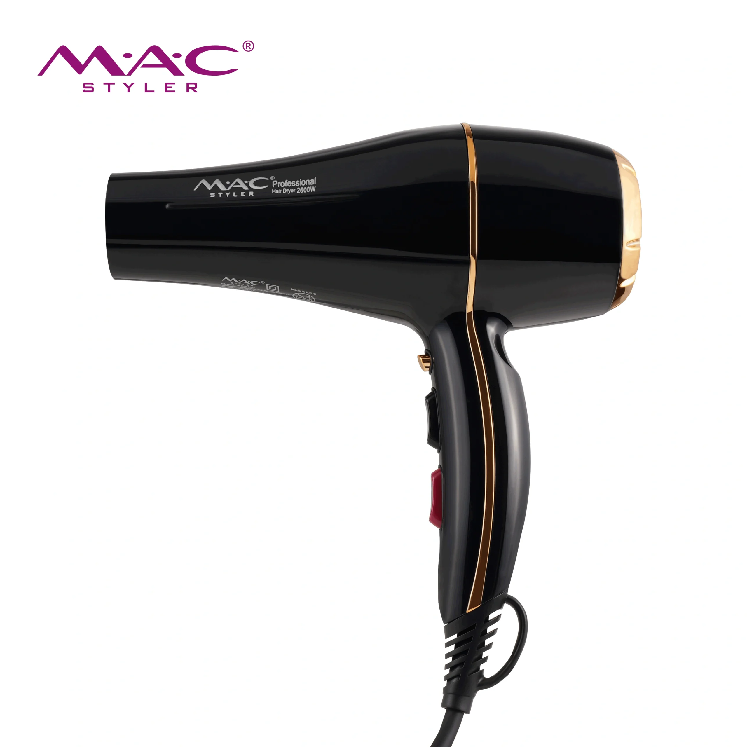 MAC 2200W HIGH POWER - HAIR DRYER PROFESSIONAL