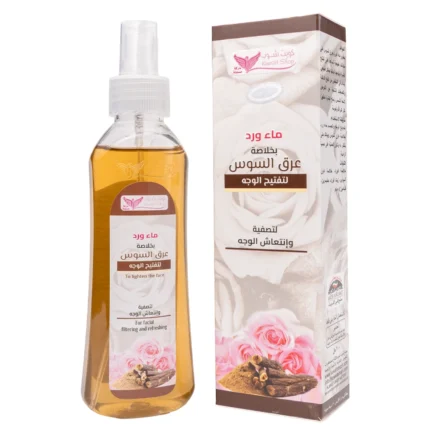kuwait shop , rose water with licorice extract 200ml