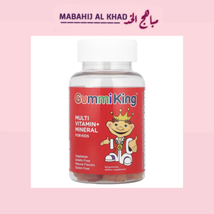 GUMMIKING , MULTI VITAMIN+ MINERAL FOR KIDS 60GUMMIES