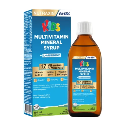 Nutraxin Kids Multivitamin Mineral Syrup - 150 ml