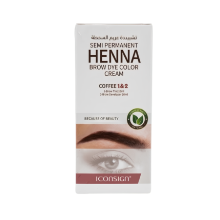 ICONSIGN Semi Permanent Henna Brown