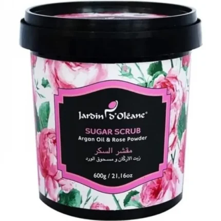 Jardin D'Oléane Sugar Scrub Argan Oil & Rose Powder
