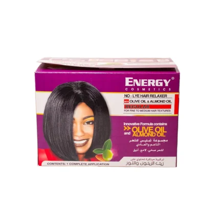 Energy Cosmetics No-Lye Hair Relaxer Kit