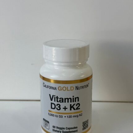 California Gold Nutrition Vitamin D3 + K2